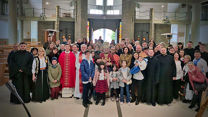 Sărbătoare în sânul comunității greco-catolice române din Cesano