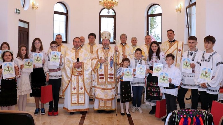 Vizită pastorală și Prima Sf. Împărtășanie în parohia Cordoș-Baciu