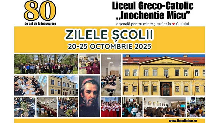 80 de ani de la înființarea Liceului Greco-Catolic „Inochentie Micu”