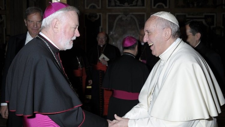 1 Decembrie: Sf. Liturghie la Roma cu arhiepiscopul Paul Richard Gallagher