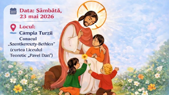Anunț: Întâlnirea Inter-eparhială a Copiilor 2026, la Câmpia Turzii