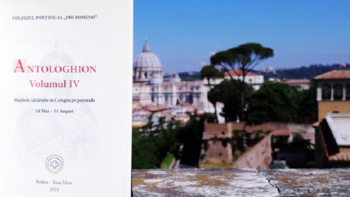 Antologhion volumul IV - apariție editorială la Colegiul Pio Romeno