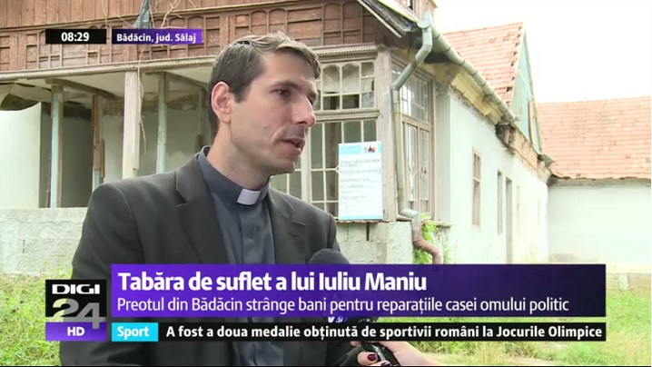 Un preot greco-catolic duce mai departe o dorință din testamentul lui Iuliu Maniu