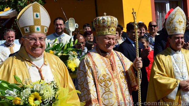 Doi Cardinali în Catedrala „Sfânta Treime” din Blaj