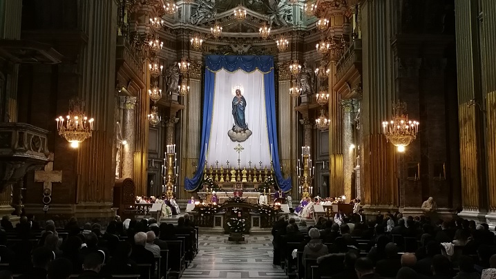 Celebrare solemnă în Bazilica celor 12 Apostoli din Roma