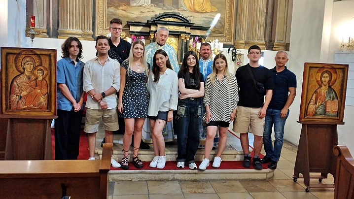 FOTO: Un grup de tineri din Beclean în vizită la Viena