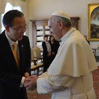 Sfântul Părinte s-a întâlnit cu Secretarul General ONU
