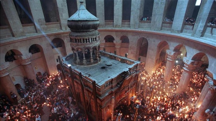 Celebrarea euharistică ecumenică la Sfântul Mormânt