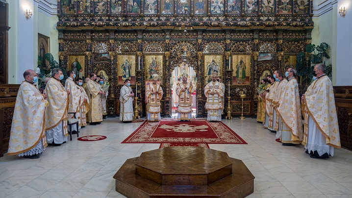 Rugăciunea de consfințire a Rusiei și Ucrainei către Inima Neprihănită a Mariei, recitată în Catedrala Blajului