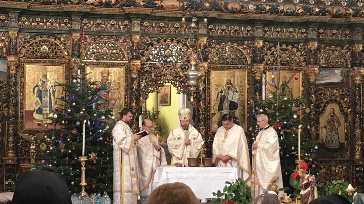 Foto: Sărbătoarea Botezului Domnului în Catedrala Arhiepiscopală Majoră din Blaj