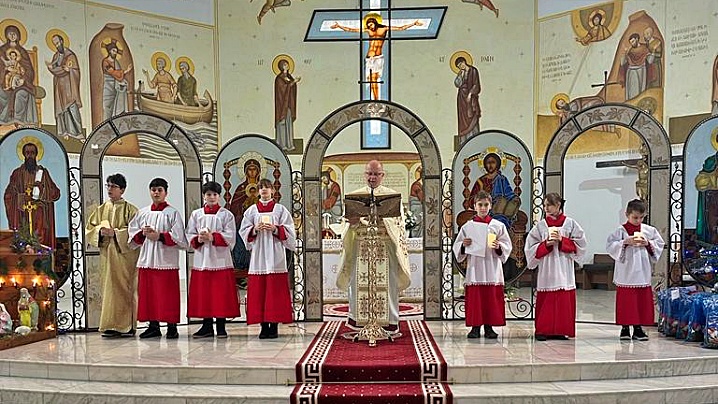 Sărbătoare Nașterii Domnului în Parohia greco-catolică Brașov