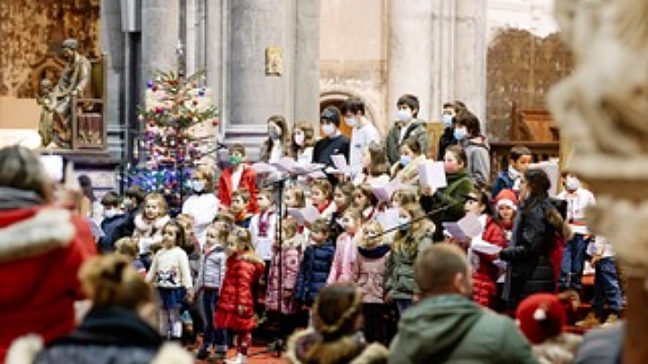 Colinde româneşti în Biserica Regală Sfânta Maria din Bruxelles