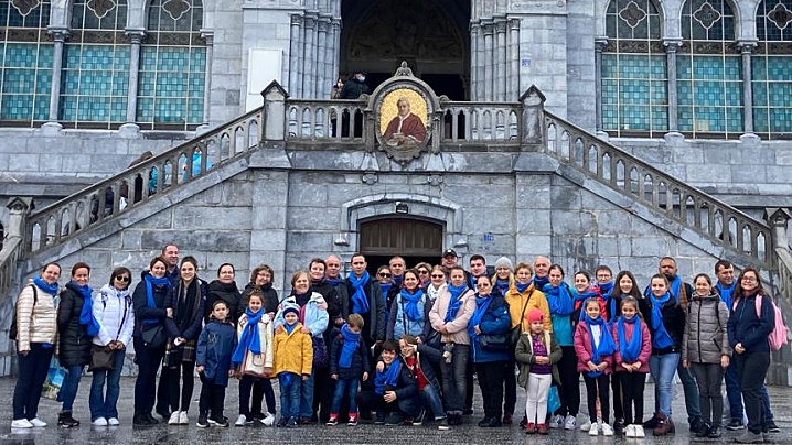 FOTO: Pelerinajul Misiunii Greco-Catolice Române din Bruxelles la Rocamadour și Lourdes