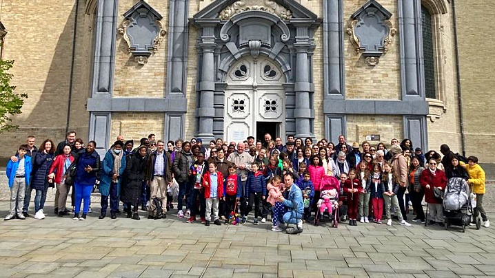 Comunitatea catolică română din Bruxelles în pelerinaj