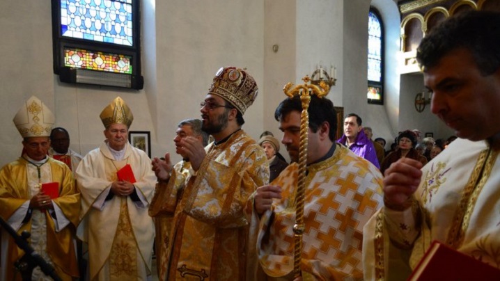 Bunavestire – sărbătorită la Catedrala greco-catolică Sfântul Vasile cel Mare din București