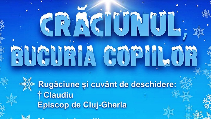 Invitație la întâlnirea on-line: "CRĂCIUNUL, BUCURIA COPIILOR"