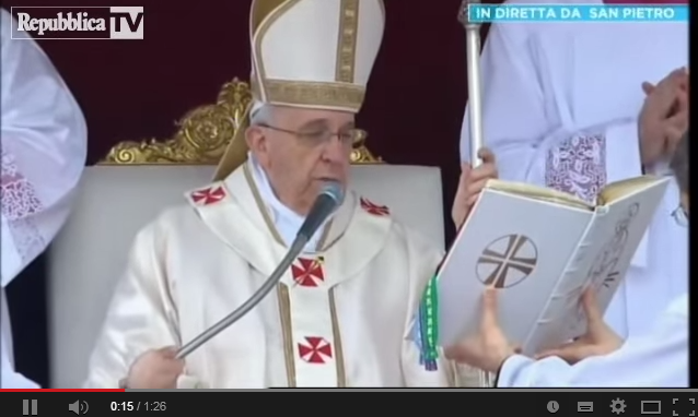 Canonizarea Papilor Ioan al XXIII-lea și Ioan Paul al II-lea: Roma-27 aprilie 2014