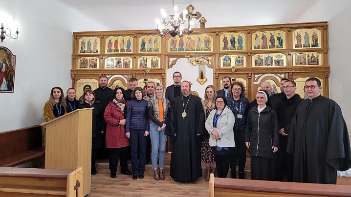 PS Claudiu a binecuvântat capela Liceului Greco-Catolic