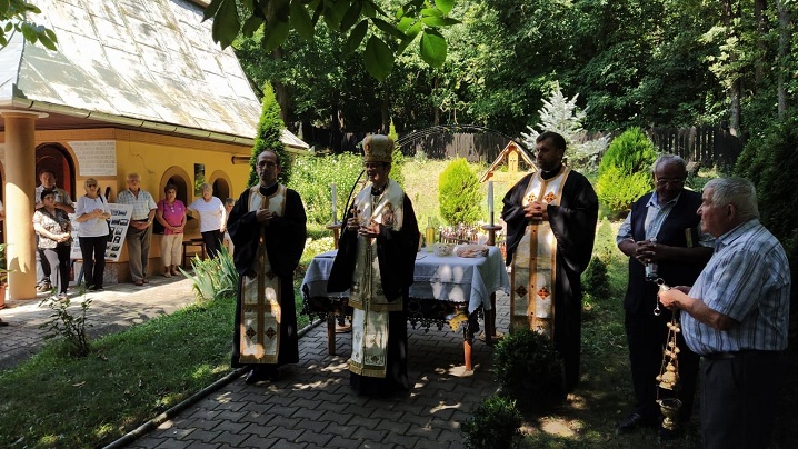 Foto: Slujbă de pomenire pentru Părintele Jean Baptiste Robin la Sanctuarul de la Cărbunari