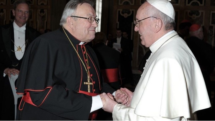 FOTO: Cardinalul Lehmann a împlinit 80 de ani. Participare românească la aniversare
