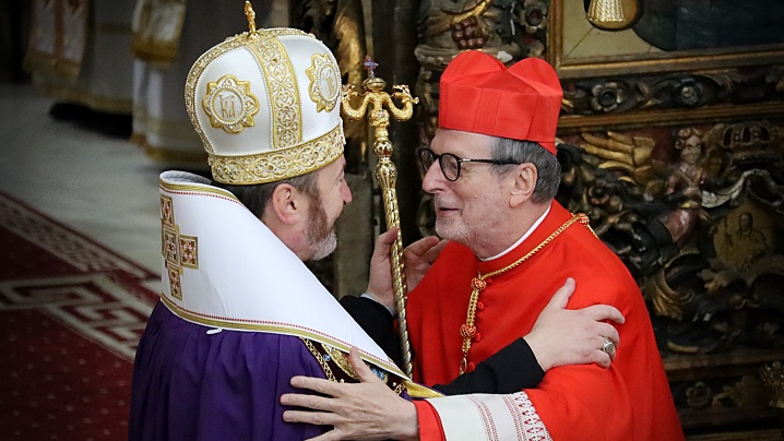 Cuvântarea Eminenței Sale Cardinal Claudio Gugerotti cu ocazia întronizării Preafericitului Părinte Claudiu ca Arhiepiscop Major al Bisericii Greco-Catolice