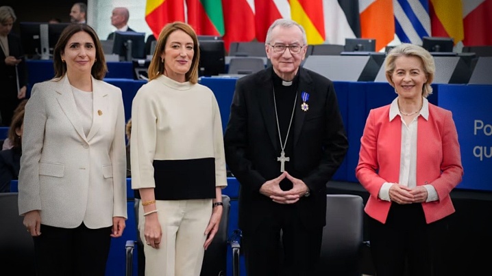 Card. Parolin: UE să fie un "efort creativ" pentru pacea amenințată de noi conflicte