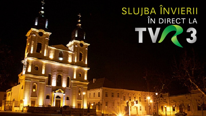 TVR 3: Slujba Învierii de la Catedrala “Sfânta Treime” din Blaj 