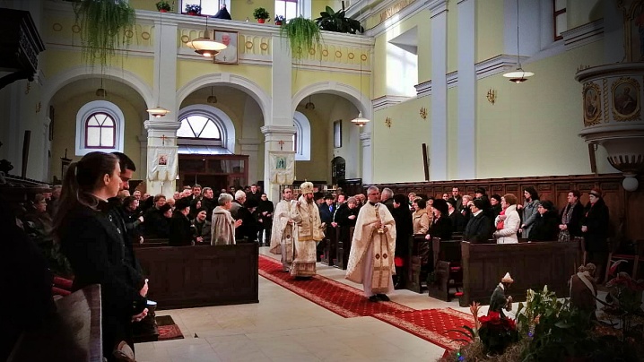 FOTO: Sărbătoarea Nașterii Domnului în Catedrala Blajului