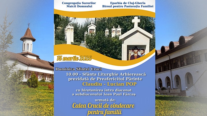ANUNȚ: Calea Crucii de vindecare pentru familii