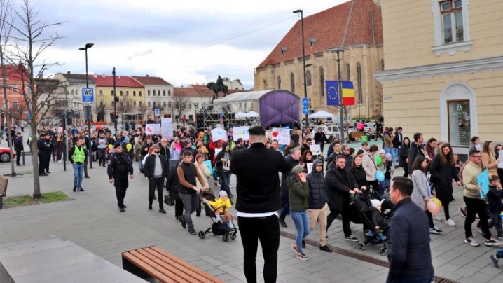 FOT/VIDEO: Împreună pentru viață la Cluj-Napoca