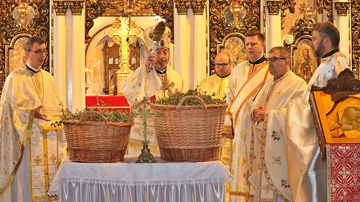 Duminica Floriilor în Catedrala „Schimbarea la Față” din Cluj-Napoca