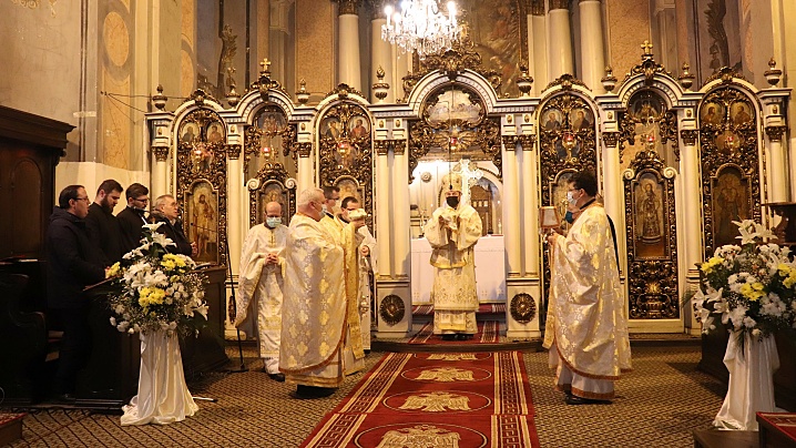 FOTO/VIDEO: Sărbătoarea Botezului Domnului în Catedrala „Schimbarea la Față” din Cluj-Napoca 
