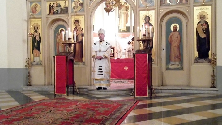 Celebrare liturgică prezidată de Arhiepiscopul Cyril Vasil la Colegiul Pontifical Pio Romeno