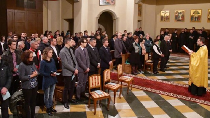 FOTO: Concert de colinde la Colegiului Pontifical Pio Romeno din Roma