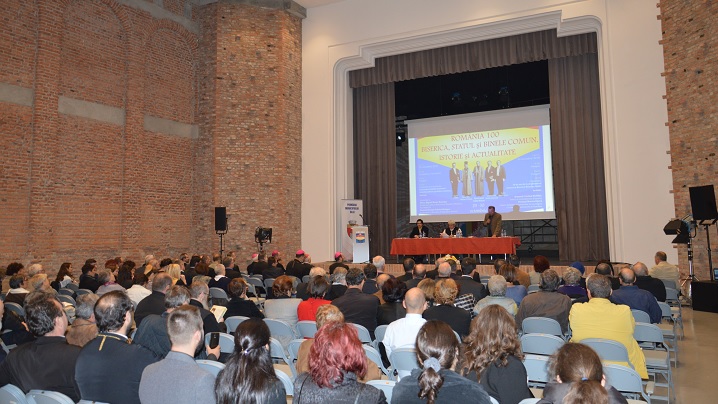 Foto: Conferința „70 de ani de la interzicerea abuzivă a Bisericii Române Unite”