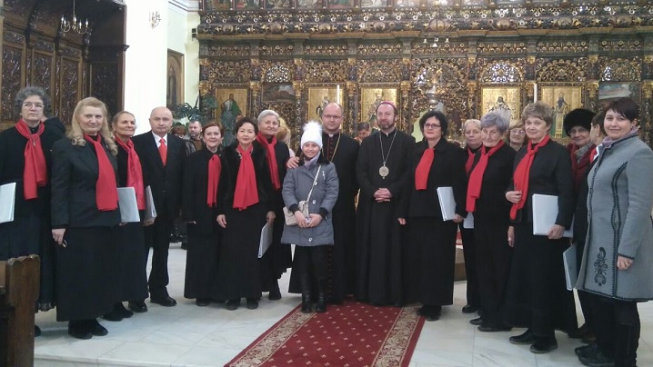 Corul Catolica a concertat în Catedrala din Blaj