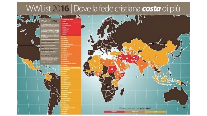 7100 creștini uciși, 2400 biserici distruse, în 2015