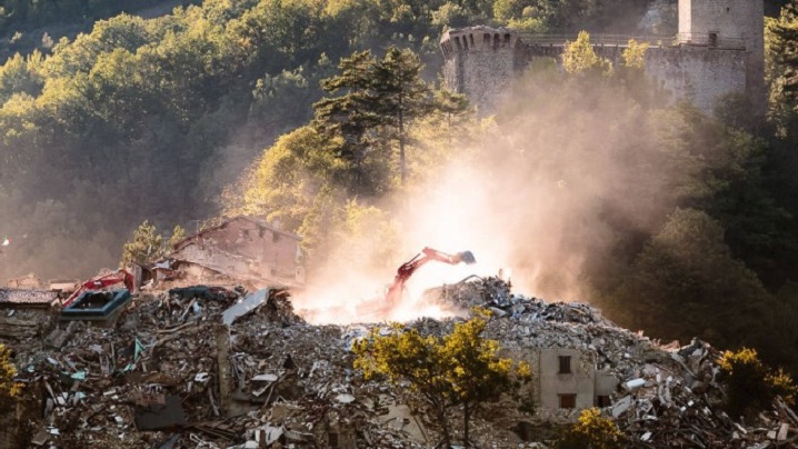 Ostii intacte sub dărâmăturile cutremurului din Italia