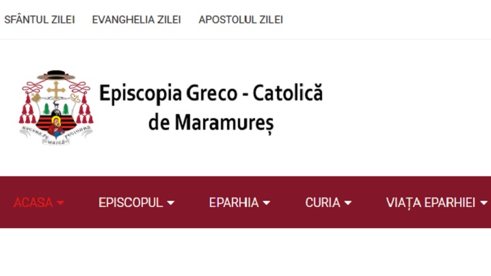 A fost lansat site-ul Episcopiei greco-catolice de Maramureș