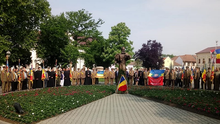 Foto: Omagierea Episcopului Inocenţiu Micu-Klein, întemeietor al Blajului și erou al Națiunii Române