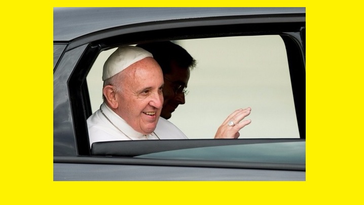 Maşina folosită de Papa Francisc în vizita din SUA va fi scoasă la vânzare