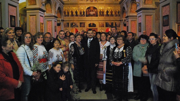 Ambasadorul României în Italia, de Florii în mijlocul credincioșilor români din Roma
