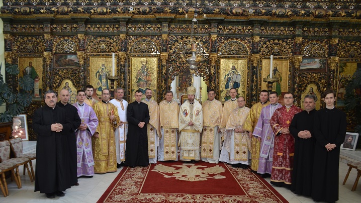 FOTO: Hramul Seminarului Teologic din Blaj. Hirotesiri de seminariști