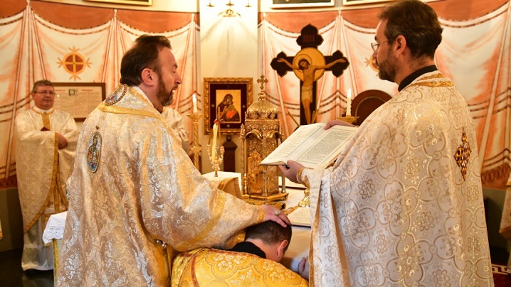 FOTO: Hirotonire de preot la Colegiul Pontifical Pio Romeno din Roma