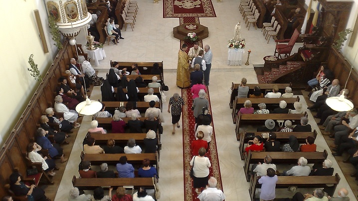 FOTO: Hramul Catedralei Arhiepiscopale Majore „Sfânta Treime” din Blaj