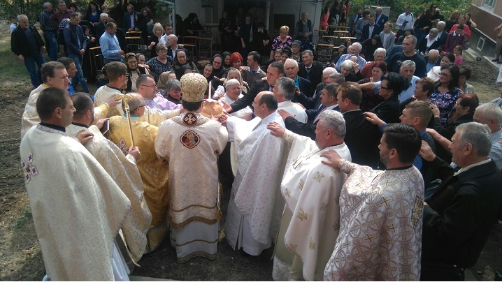 Foto: Sărbătoarea hramului în parohia Visuia