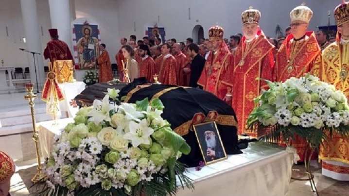 Preasfinția Sa Florentin Crihălmeanu, la funeraliile cardinalului ucrainean Lubomyr Husar
