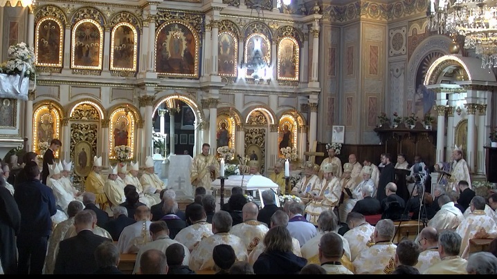 Cuvântul PF Cardinal Lucian la înmormântarea PS Alexandru