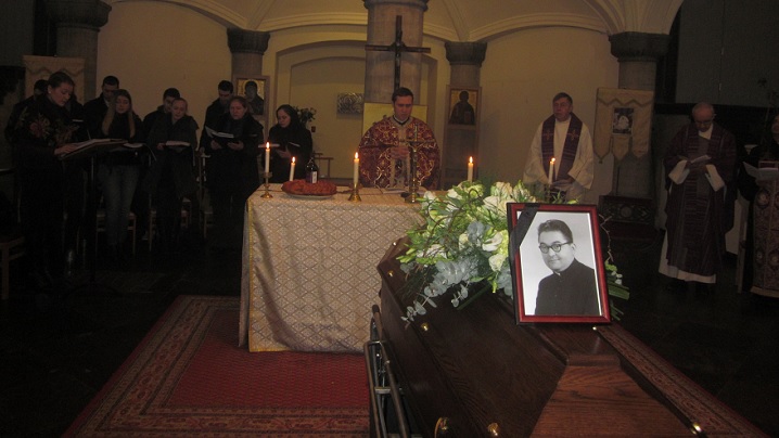 Înmormântarea Monseniorului Petru Gherman