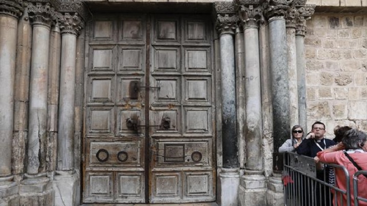 Bazilica Sfântului Mormânt a fost închisă